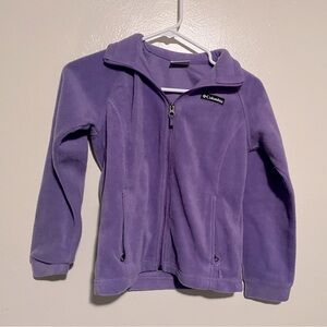 Columbia Purple Fleece Jacket